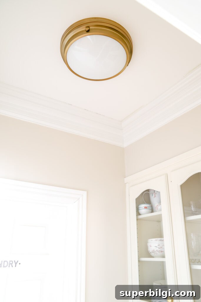 Replace a Light Fixture: Step-by-Step Safety Guide 9 Flush mount lighting example