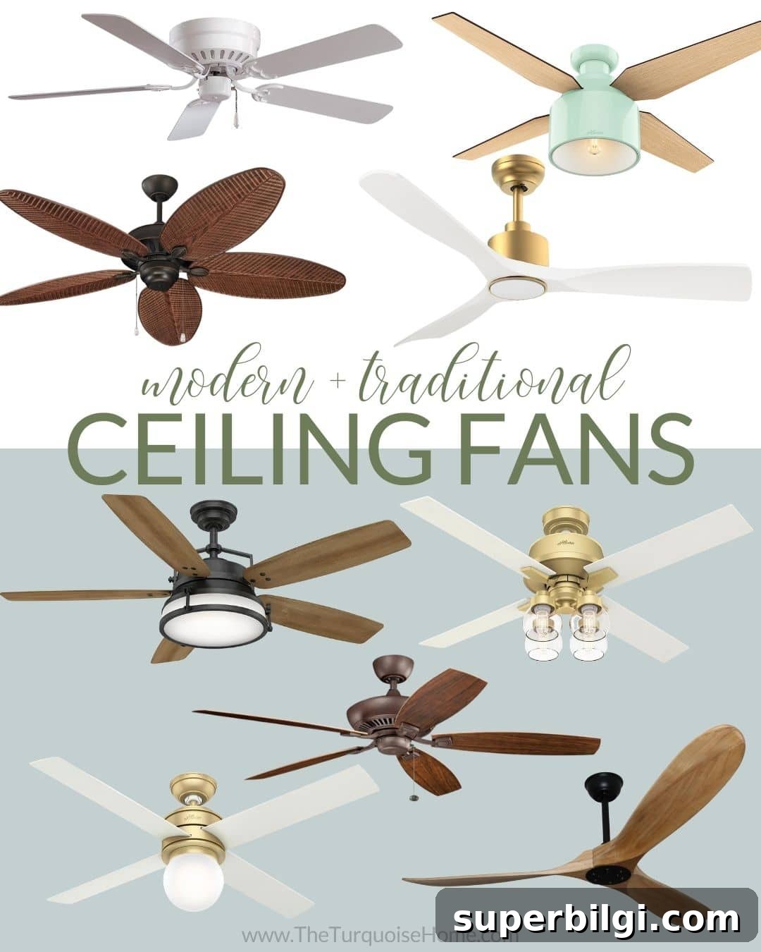 15 Ceiling Fans to Elevate Your Stylish Home Decor 2 Stylish contemporary ceiling fan