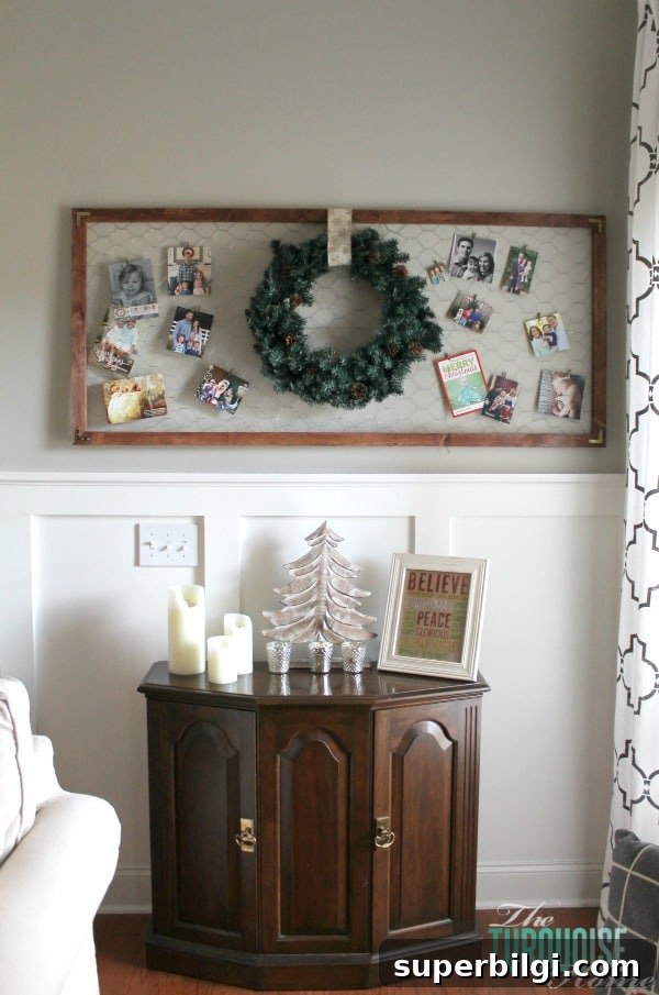 Christmas Living Room Decor Ideas to Transform Your Space 5 Simple Winter and Christmas Decor in the Living Room | TheTurquoiseHome.com