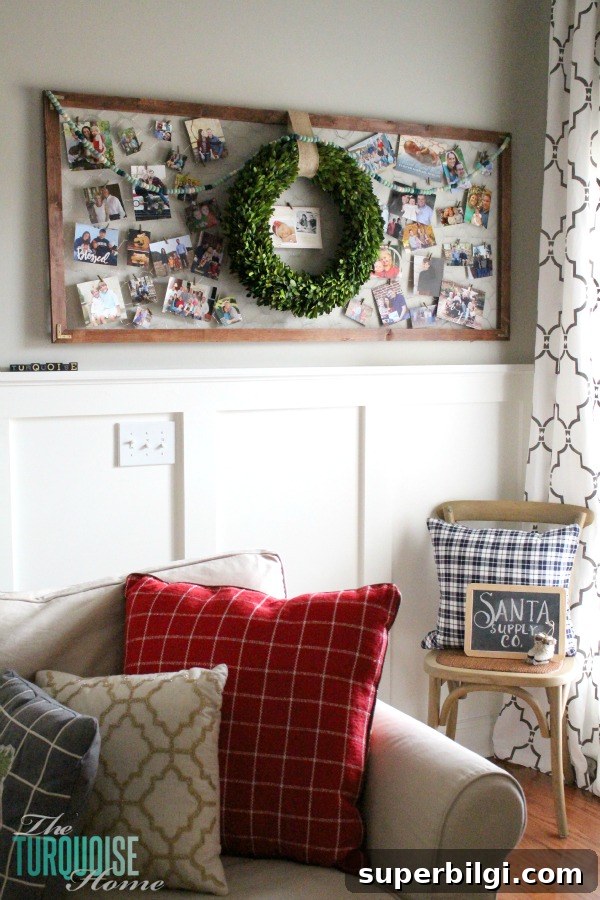 A Traditional Christmas Home Tour at TheTurquoiseHome.com