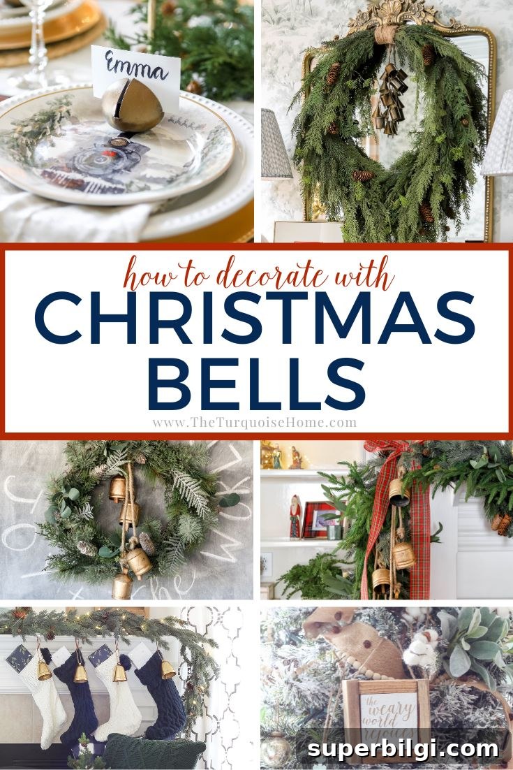 7 Creative Ways to Decorate with Christmas Bells 2 How to Decorate with Christmas Bells