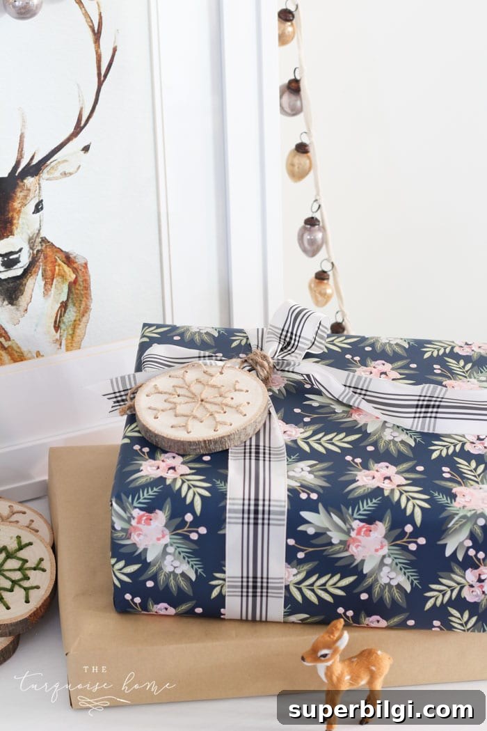 Creative Christmas Gift Wrapping Ideas and DIY Tips 14 gift wrapping station and supplies