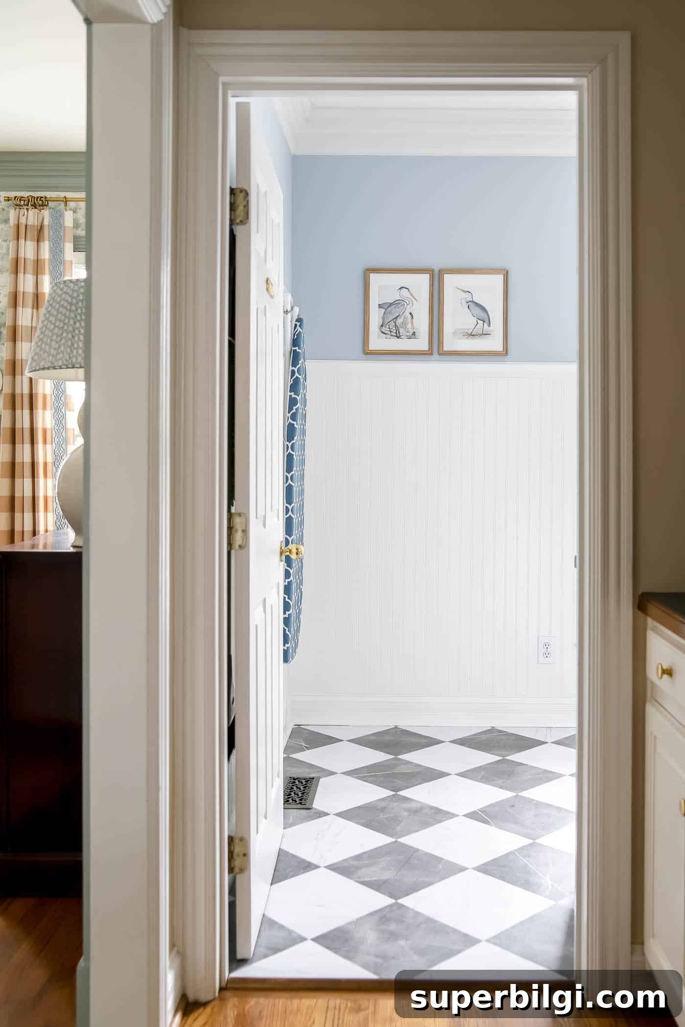 15 Neutral Paint Colors Trending in 2025 8 simply white bead board in laundry room