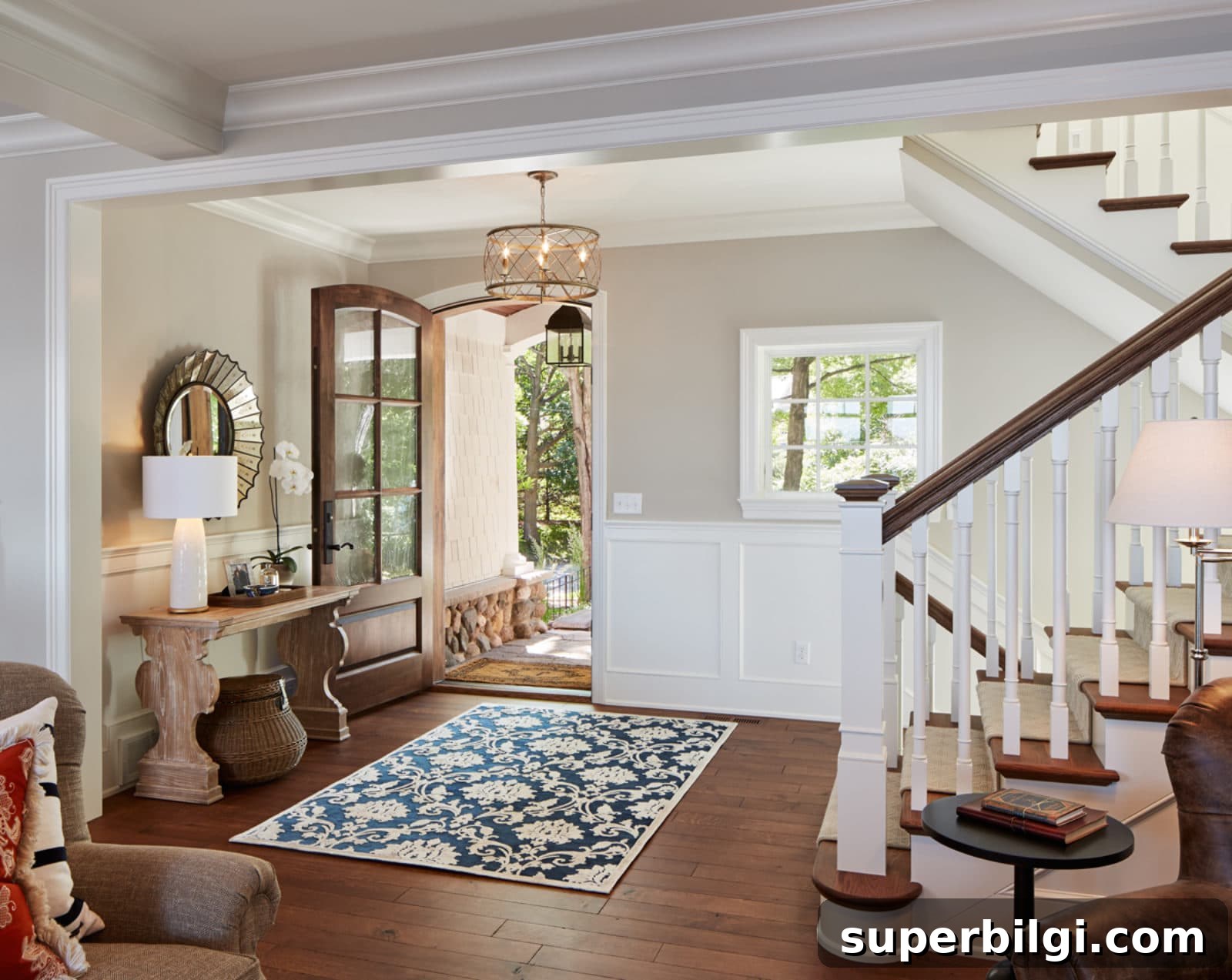 15 Neutral Paint Colors Trending in 2025 11 Accessible Beige in entry way featuring all warm neutral paint colors