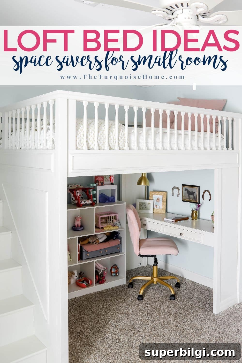 Space-Saving Loft Bed Ideas for Small Rooms 2 loft bed ideas for small rooms