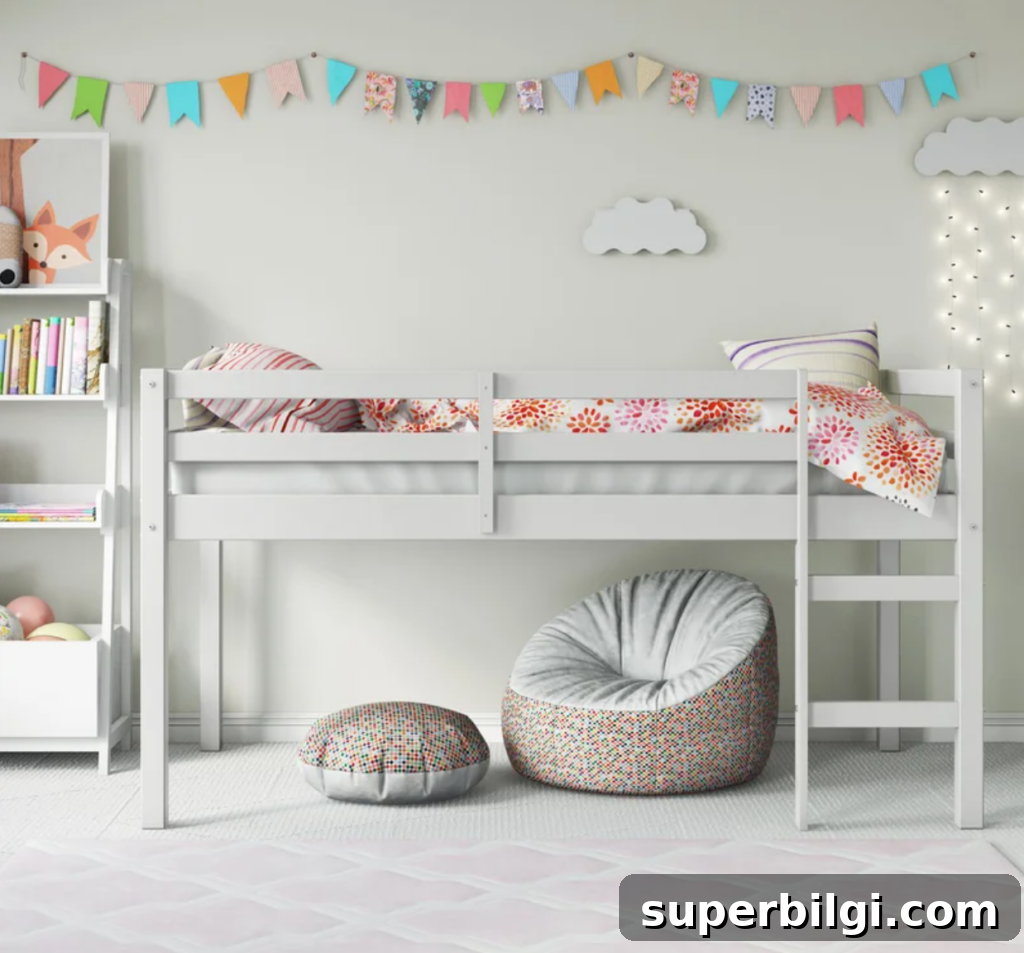 Space-Saving Loft Bed Ideas for Small Rooms 12 low loft bed idea for small room and low ceiling