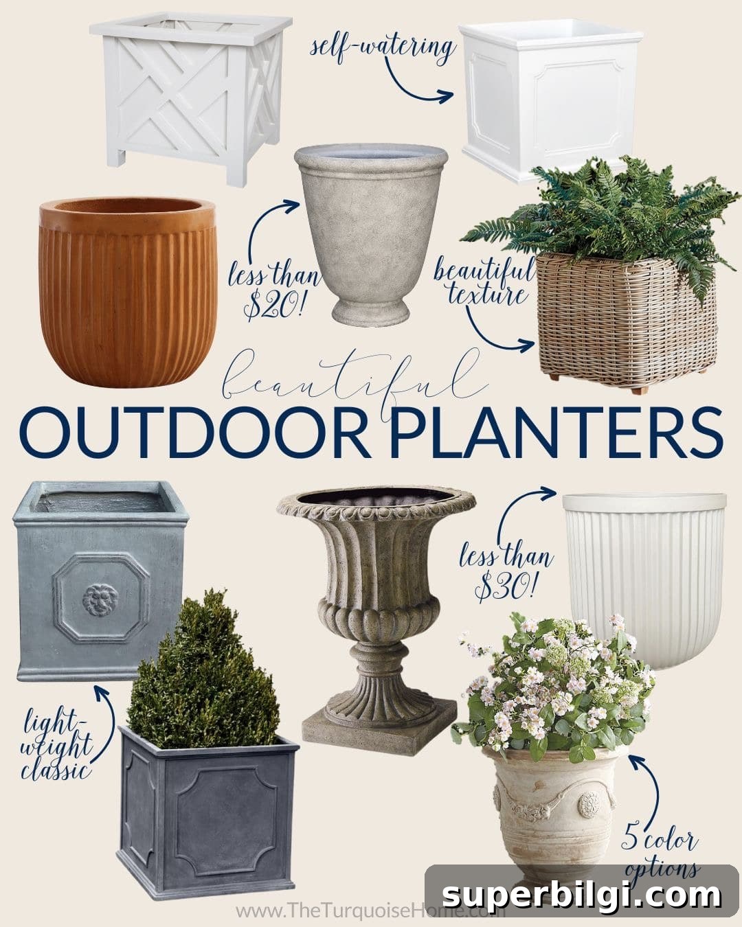 How to Plant Flowers in Pots, Planters and Containers 13 the best outdoor planters