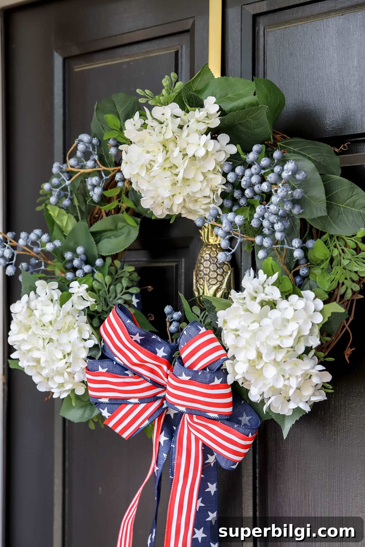 DIY Patriotic Wreath for Fourth of July & Memorial Day 7 Patriotic Front Door Wreath