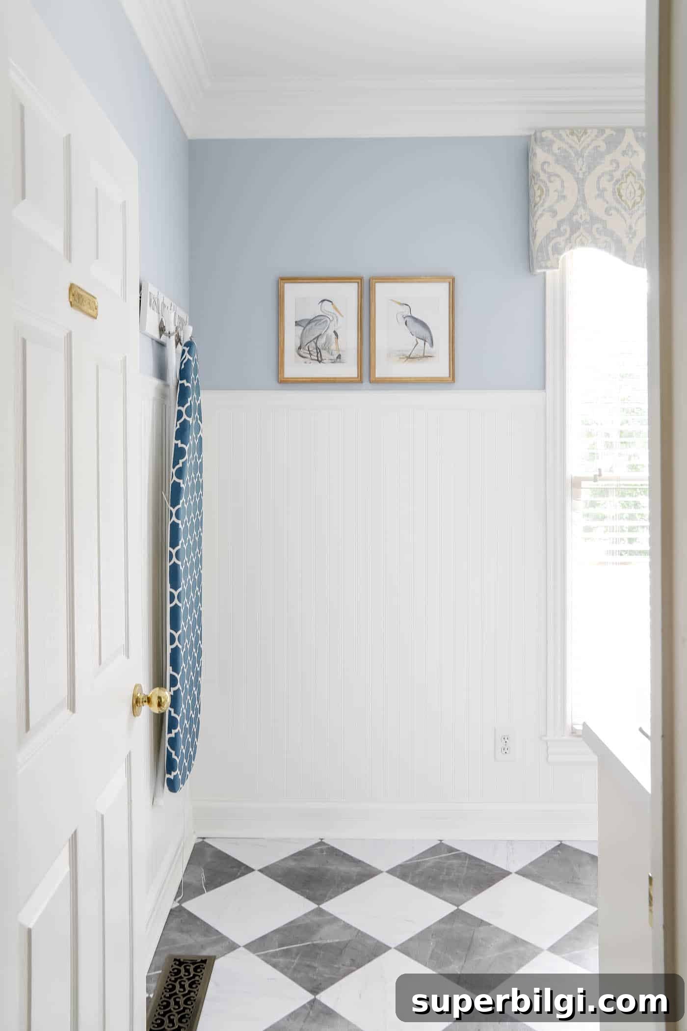 Beadboard Home Upgrades: Design Ideas, Costs and Installation 2 beadboard wall treatment in laundry room