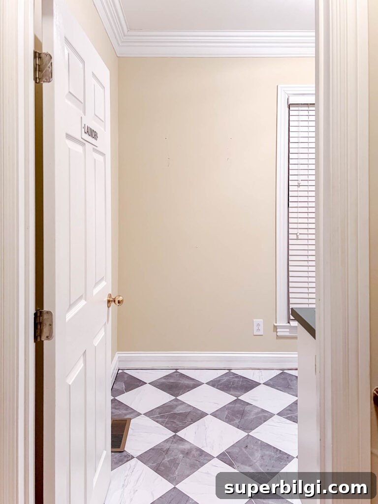 Beadboard Home Upgrades: Design Ideas, Costs and Installation 3 laundry room before