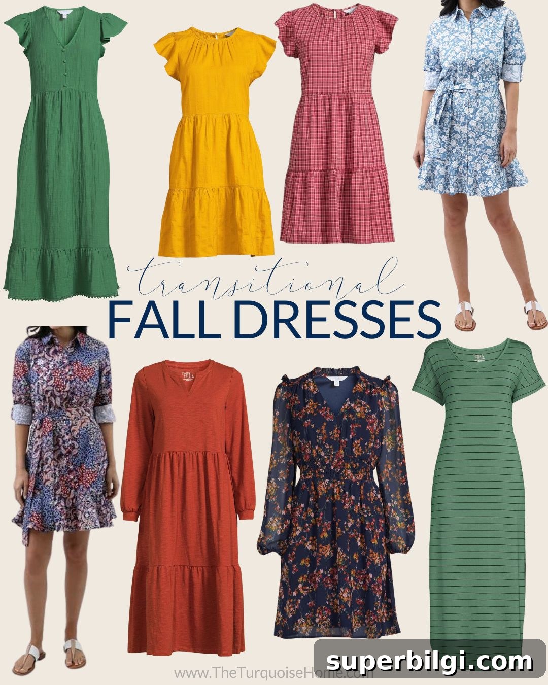 Transitional Fall Dresses: Chic Looks for Cooler Days 2 Transitional Fall Dresses on Walmart
