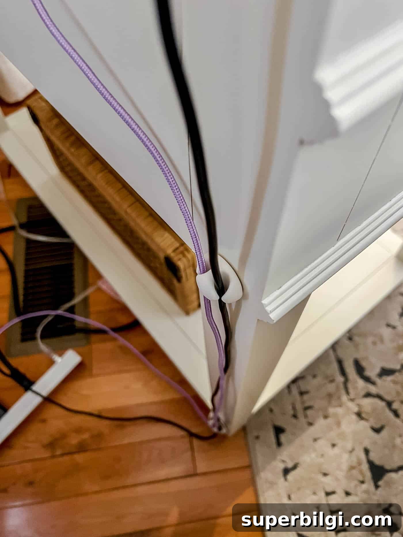 Bedside Cable Management Ideas for a Tidy Nightstand 7 bedside cord organization ideas