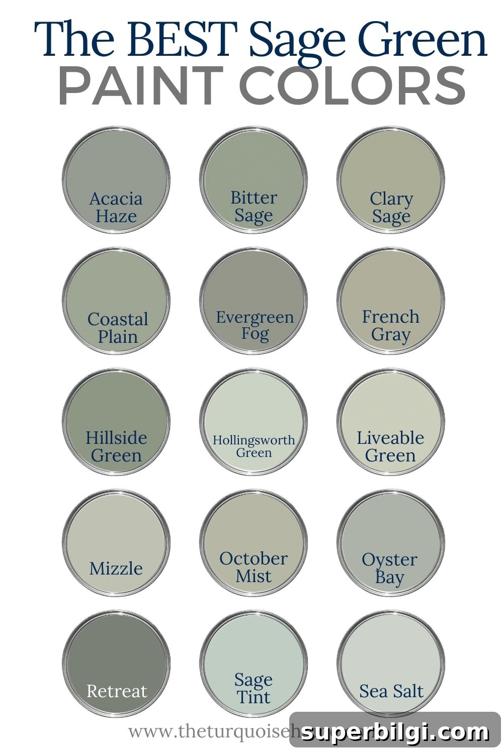 the best sage green paint colors