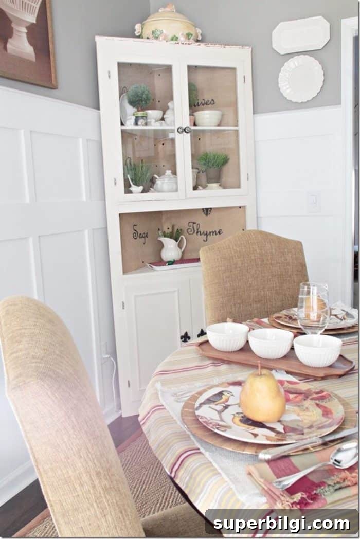 13 Creative Corner Decor Ideas to Transform Small Spaces 10 corner cabinet in a dining room