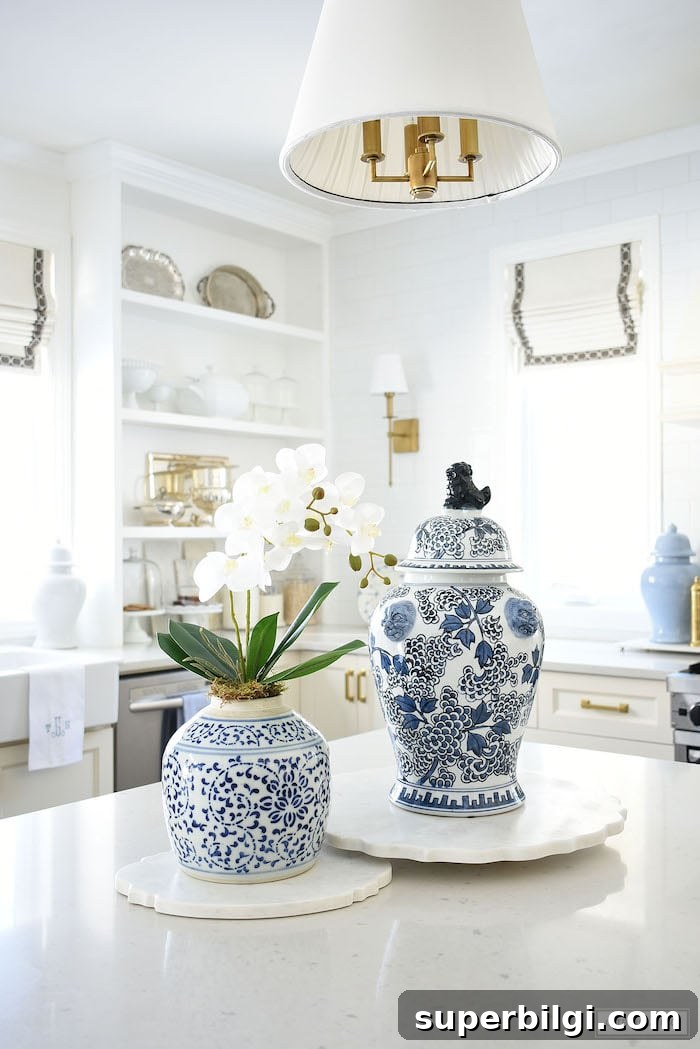 How to Style Ginger Jars for Elegant Home Decor 10 ginger jar centerpieces in kitchen
