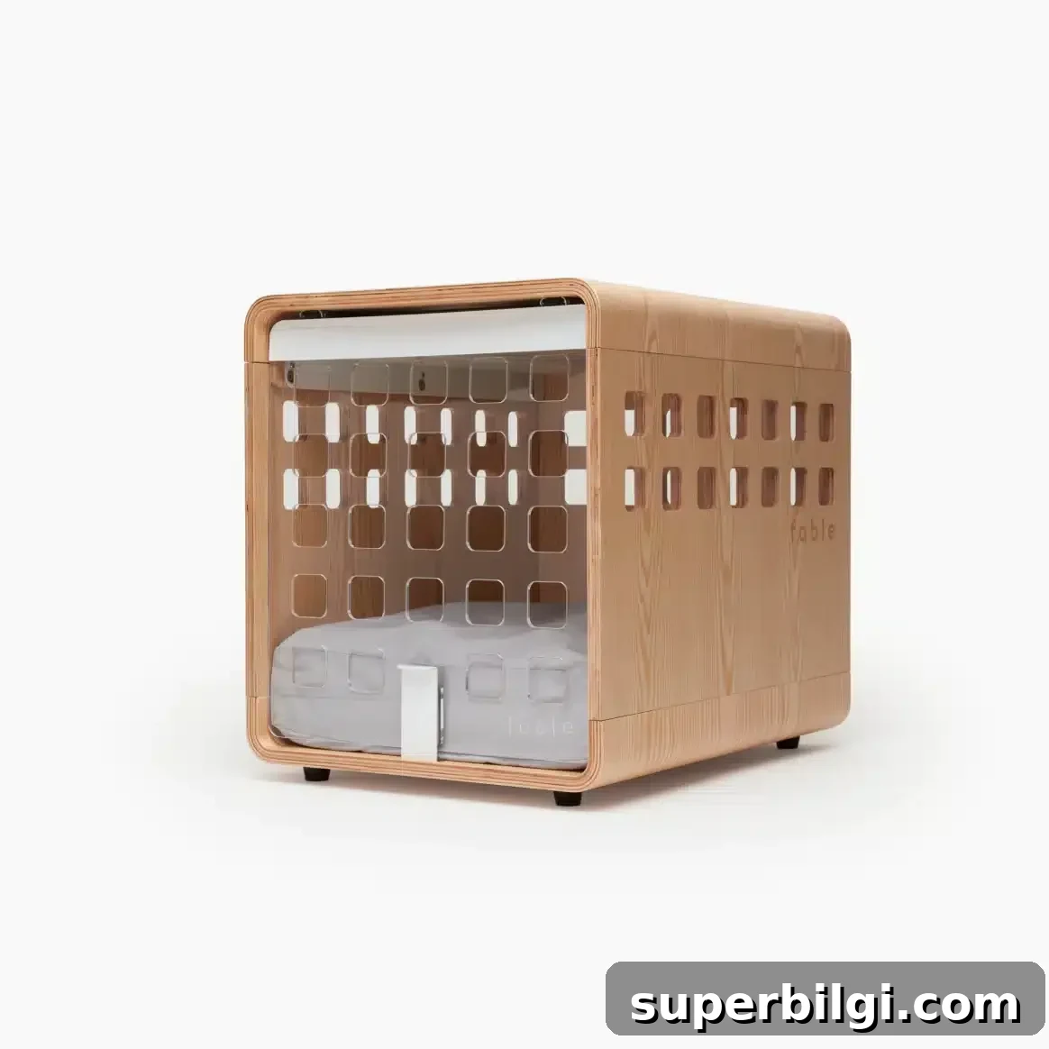 10+ Stylish Dog Crate Furniture Ideas for Modern Homes 11 minimalist side table crate from Fable.