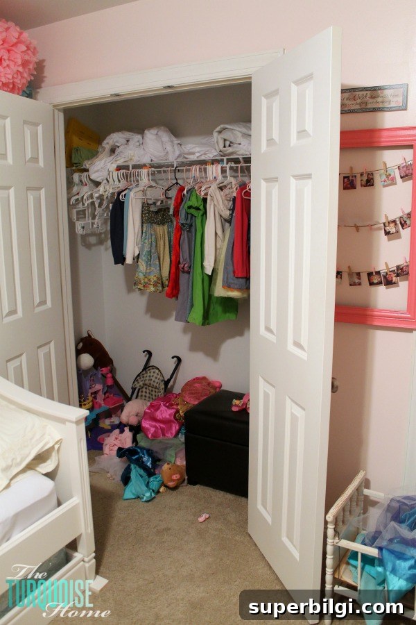 Miss A's Closet System: Stylish Closet Organization Ideas 4 Organizing: Miss A's New Closet System | TheTurquoiseHome.com