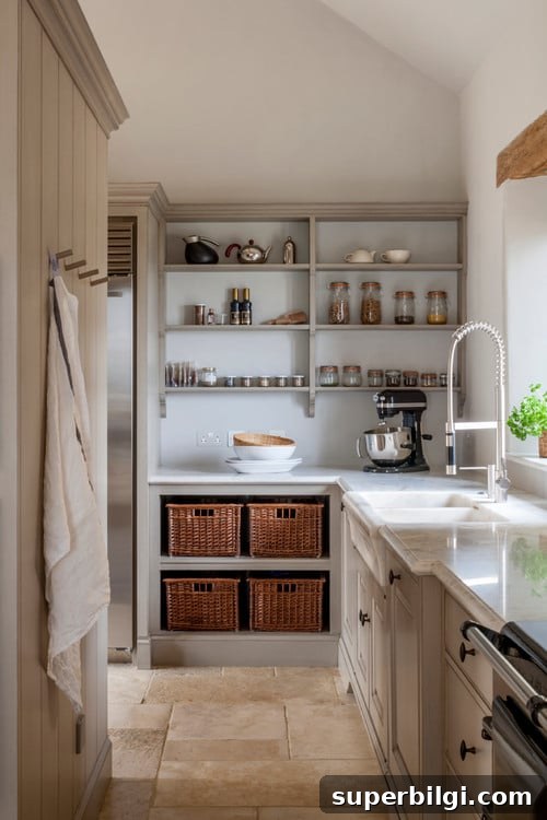 10+ Butler's Pantry Ideas for Stylish, Functional Spaces 21 neutral butler's pantry or scullery.