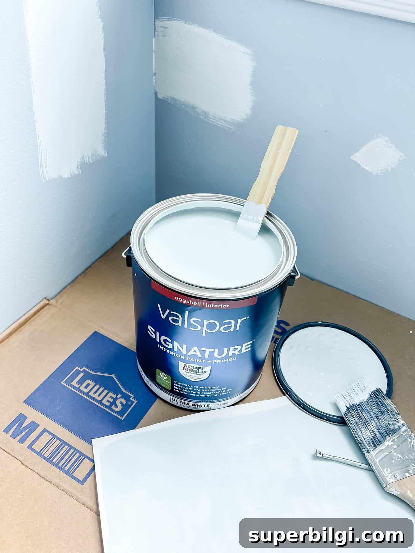Transform Your Coastal Book Nook: Cozy Seaside Reading Corner 5 Valspar paint for kids room.