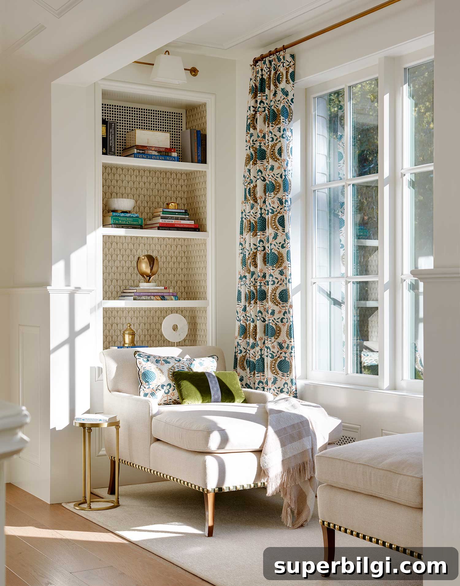 10 Cozy Reading Nook Ideas to Inspire Your Home 11 corner reading nook with armchair