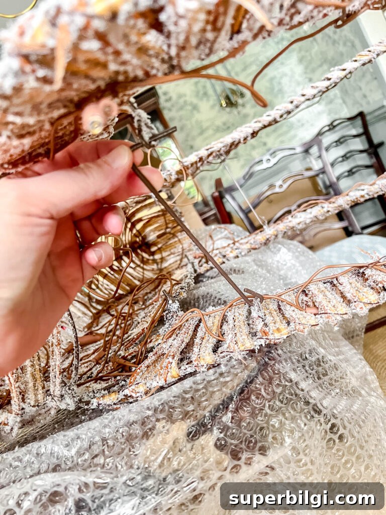 Outdoor Holiday Decor Deals: Lights, Wreaths and Lawn Displays 5 assembling the outdoor holiday decor