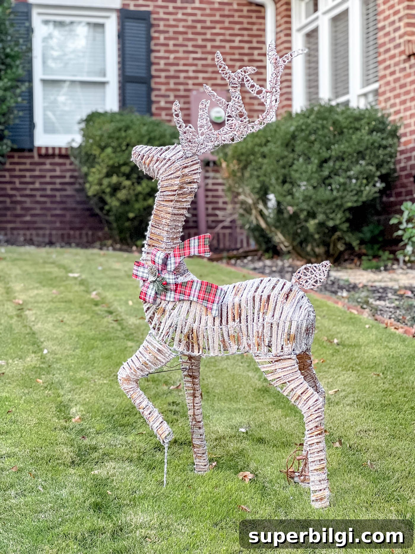 Outdoor Holiday Decor Deals: Lights, Wreaths and Lawn Displays 6 deer buck Outdoor holiday decor