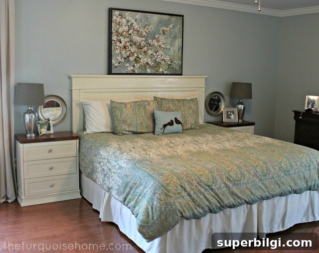 12 Decor Mistakes That Make Your Home Look Cheap 12 bedroom with large art over the bed.