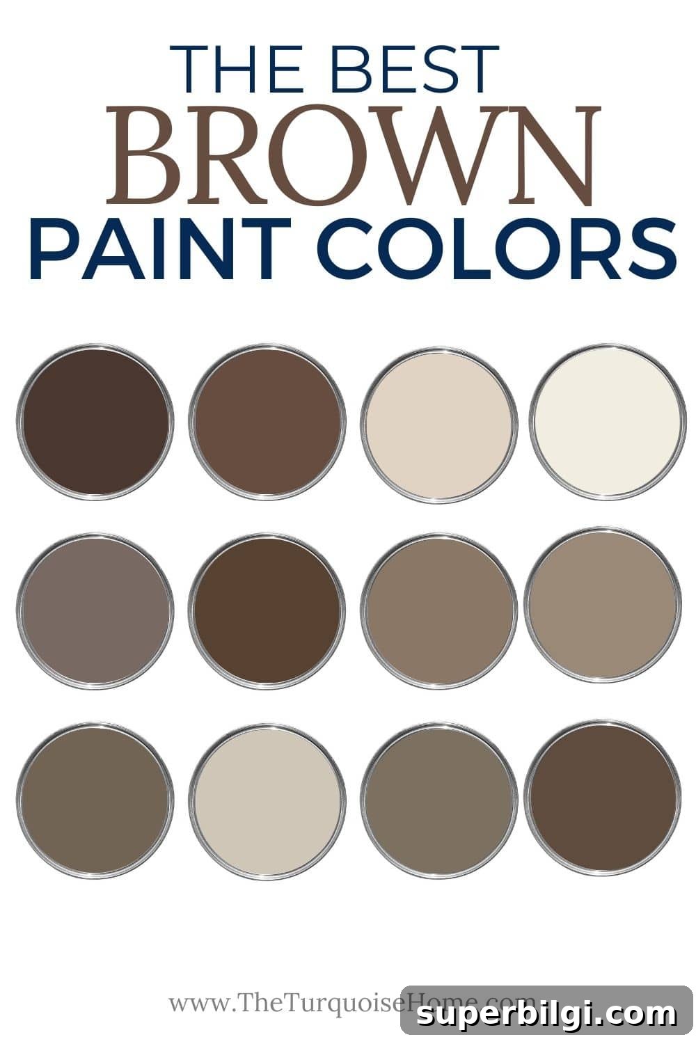 Brown Paint Colors to Transform Your Home 10 the best brown paint colors