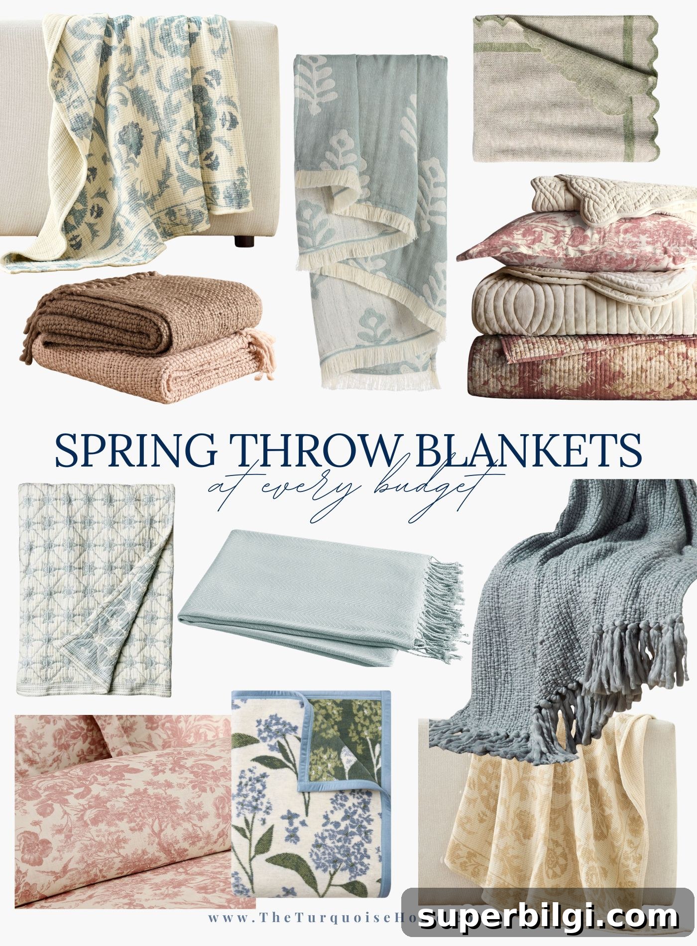 Timeless Home Decor Items That Transform Any Room 7 spring throw blankets
