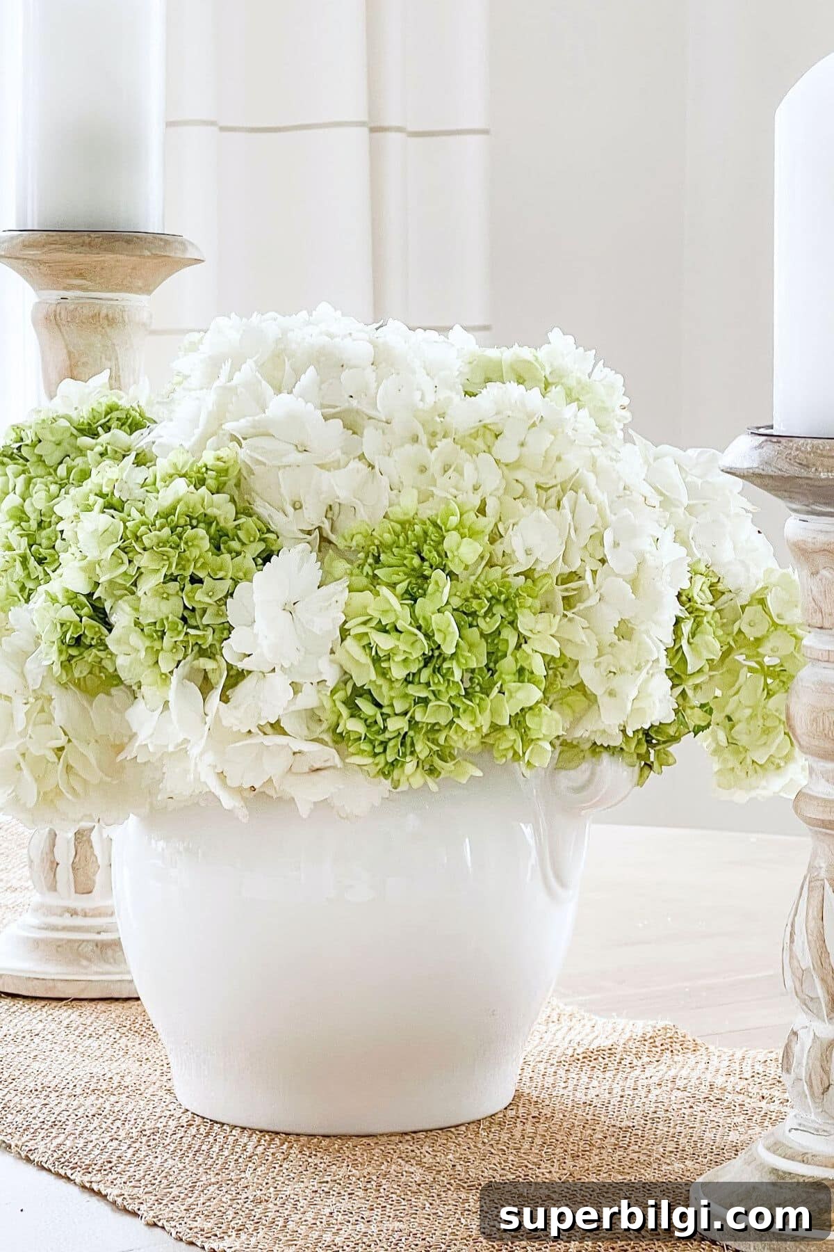 Historic Home Tour: Hydrangeas, Tablescapes and Design Tips 4 Keep Your Cut Hydrangeas From Wilting With These Tips That Work from StoneGable