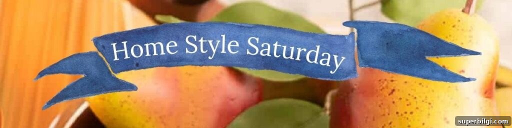 Coastal Fall Decor Ideas and a Sweet Pumpkin Treat 2 home style Saturday header
