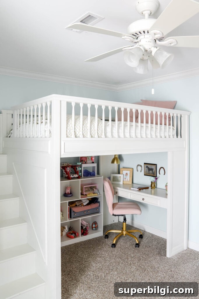 loft bed ideas for small rooms