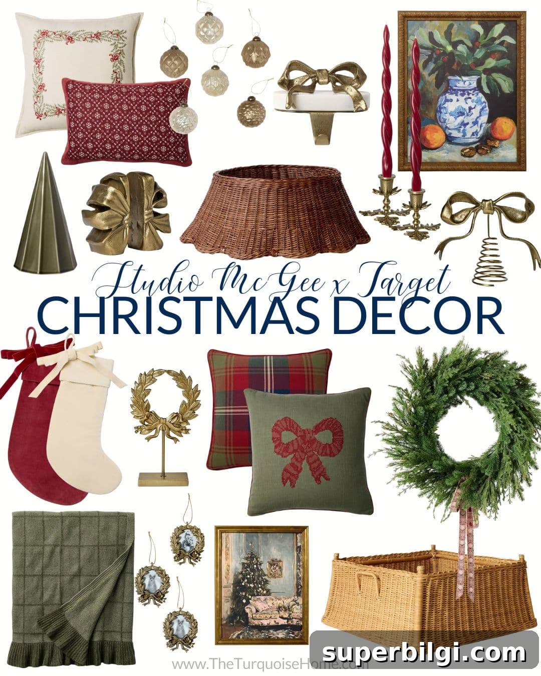 Christmas Decor Trends to Expect in 2025 3 Traditional Christmas decor with Studio McGee x Target