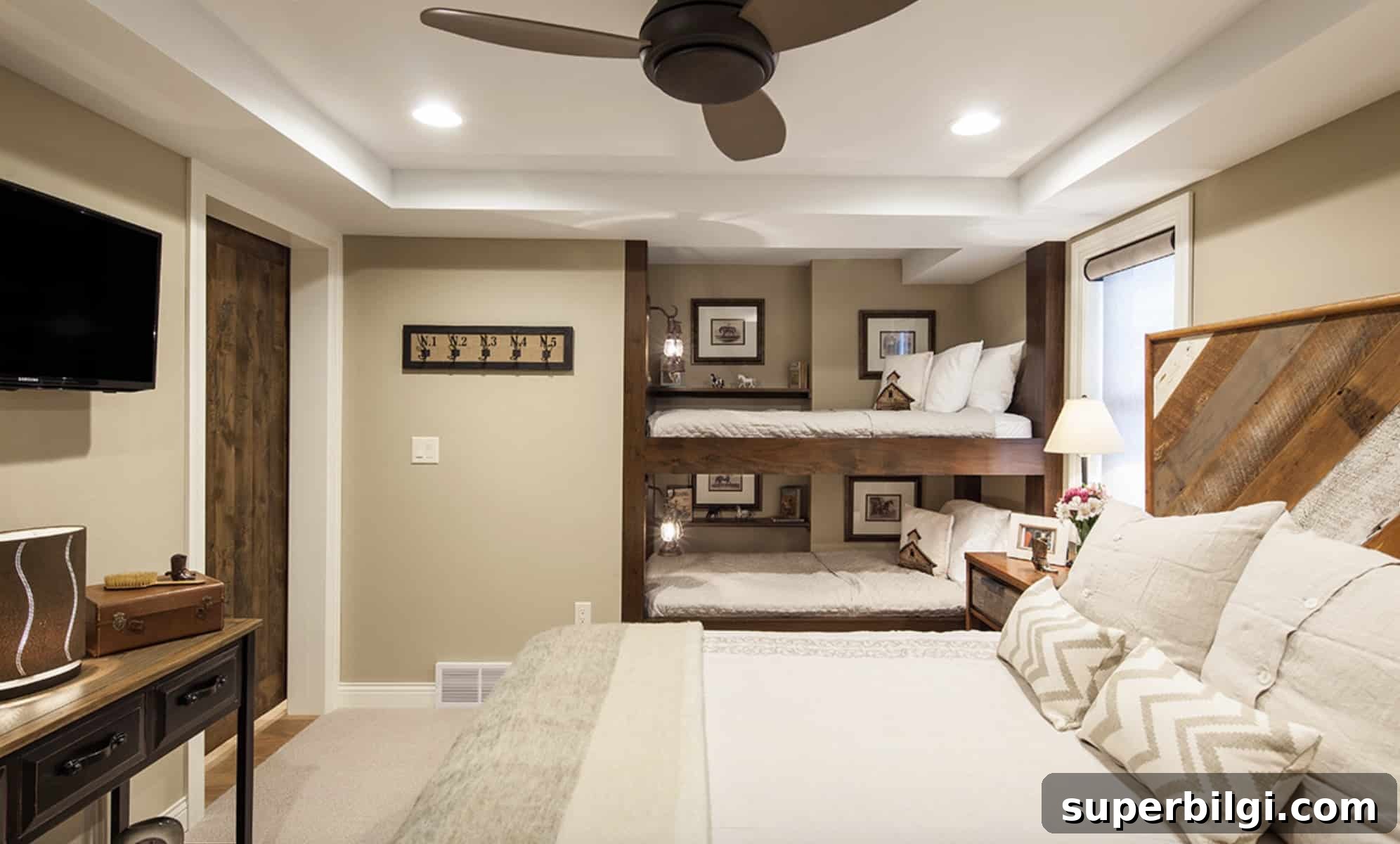 Sherwin-Williams Universal Khaki (SW 6150) Paint Color 7 Bedroom with Universal Khaki from Catherine Renae Thomas Design Co