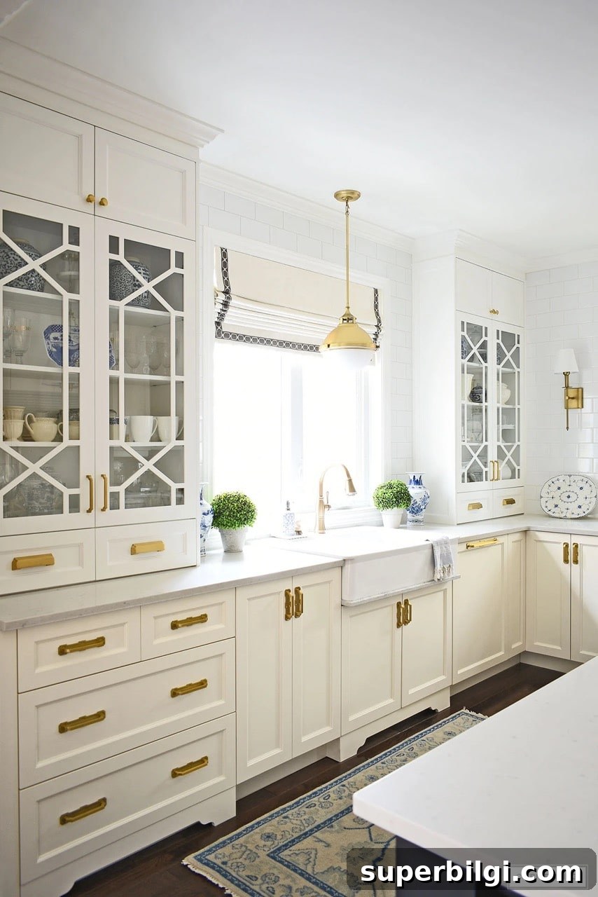 Fall Centerpieces, Kitchen Makeover and Thanksgiving Table Ideas 6 citrine living white kitchen reveal