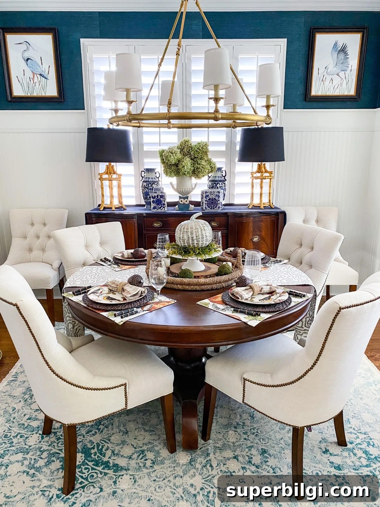 Fall Centerpieces, Kitchen Makeover and Thanksgiving Table Ideas 8 Thanksgiving Table Ideas from Southern Hospitality