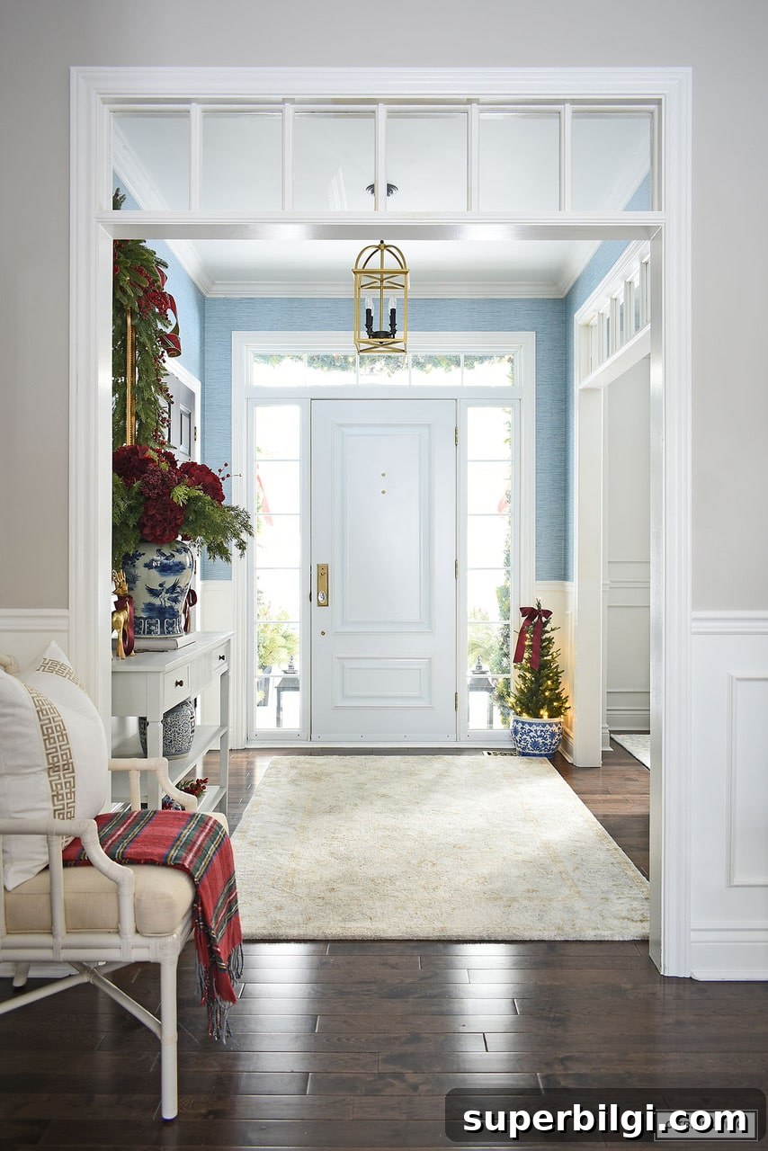 Holiday Prep: Thanksgiving Table Ideas and Entryway Decor 8 christmas entryway