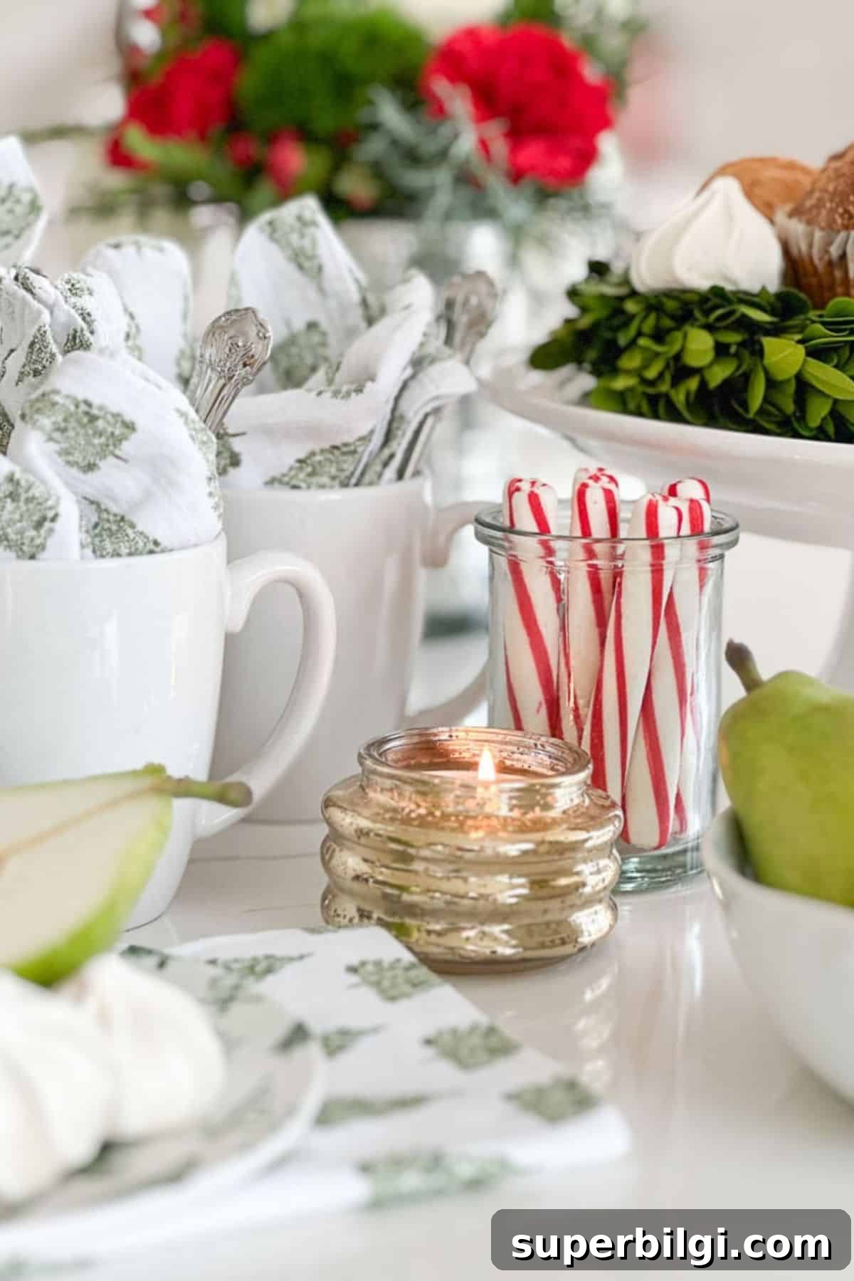 Elegant Holiday Decor: Christmas Coffee Bars and Cozy Bedrooms 4 christmas coffee bar