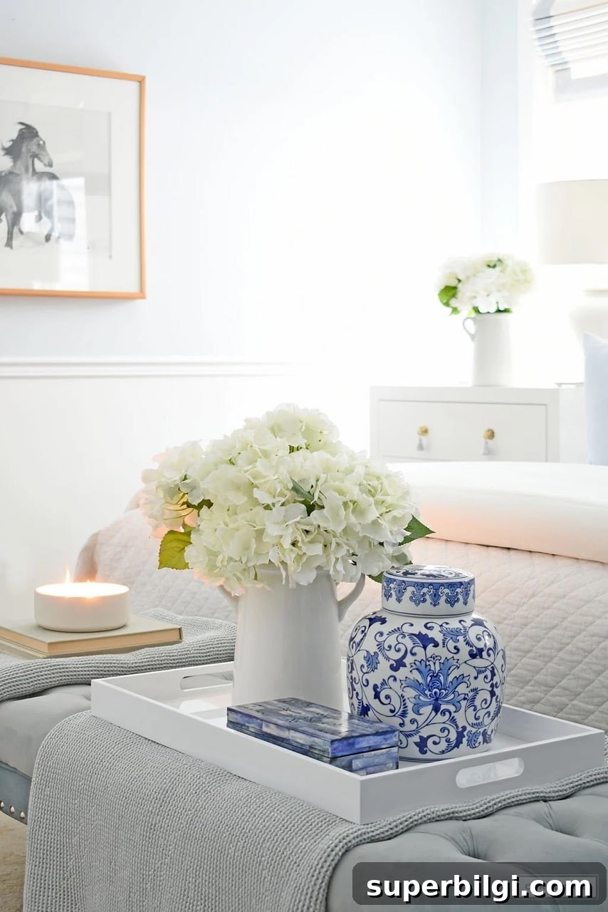 Smart Storage for Cozy Winter Bedrooms and Homemaking 8 calm winter bedroom