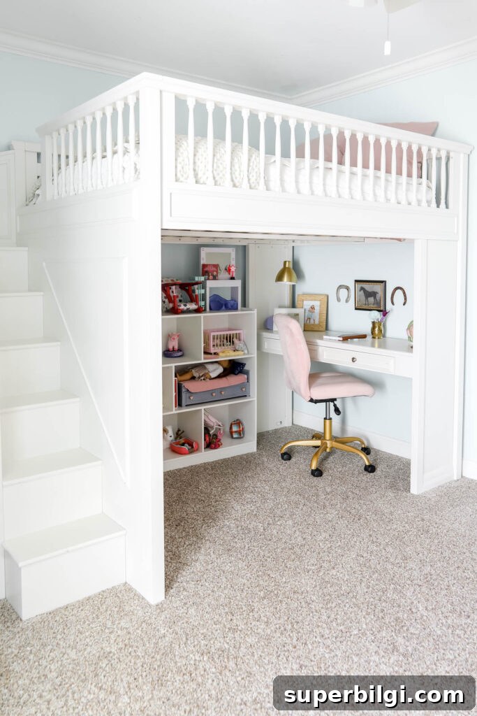 Six Years Later: Home Before-and-After Transformation Tour 9 loft bed after makeover