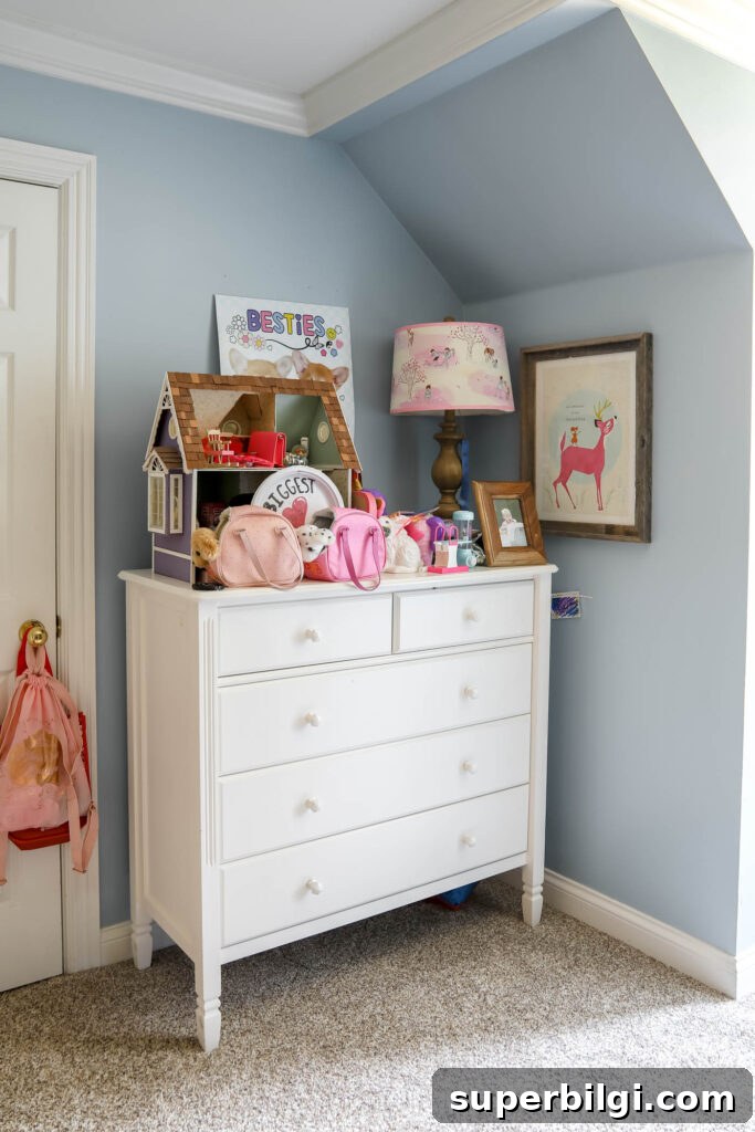Six Years Later: Home Before-and-After Transformation Tour 6 girls dresser before makeover