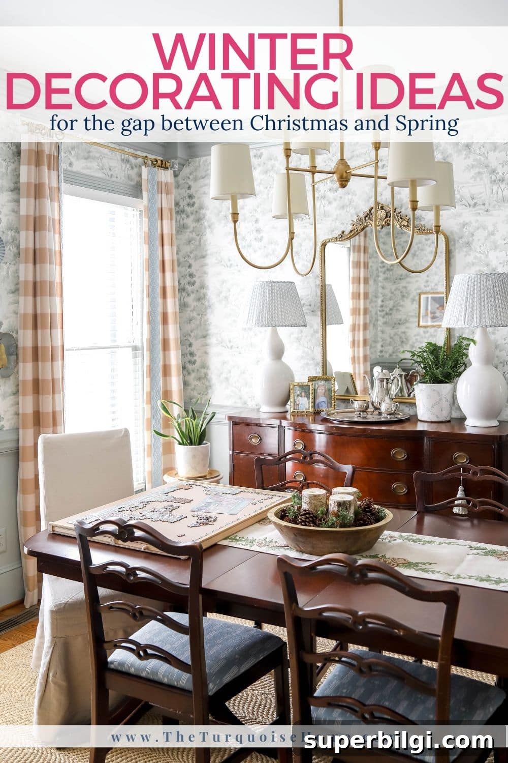 After Christmas Winter Decorating Ideas