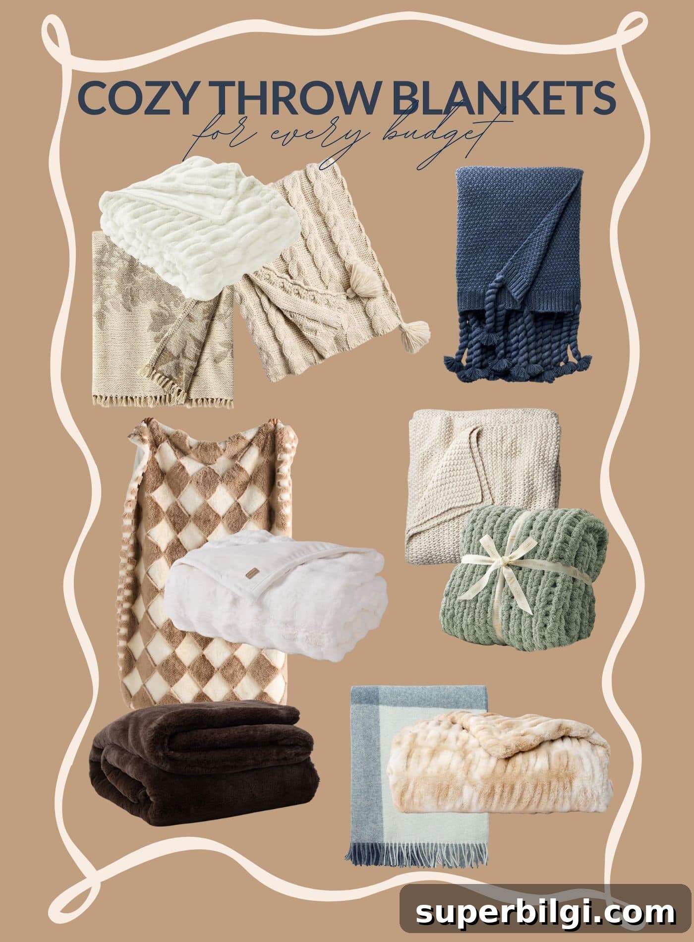 cozy throw blankets