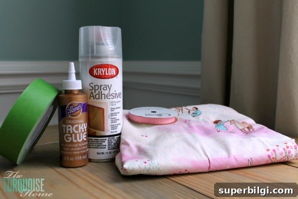 DIY Custom Lampshade: Step-by-Step Tutorial 7 How to Make a Custom Lamp Shade | TheTurquoiseHome.com