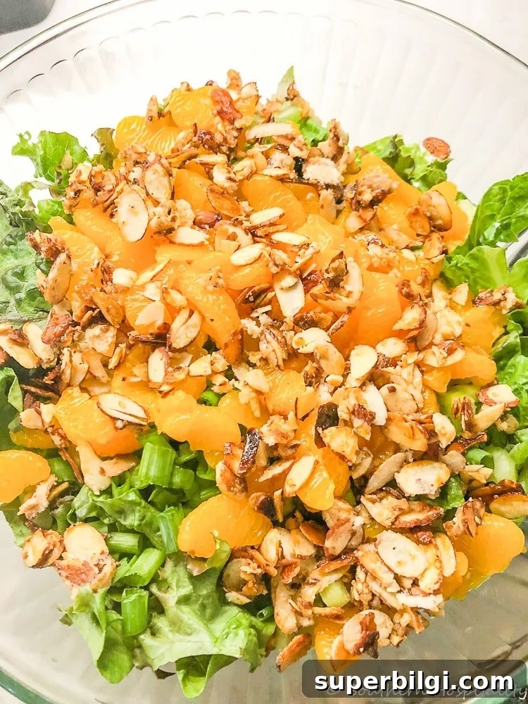 Spring Prep: DIY Picture Frames and Fresh Kitchen Ideas 12 mandarin orange tossed salad with almonds