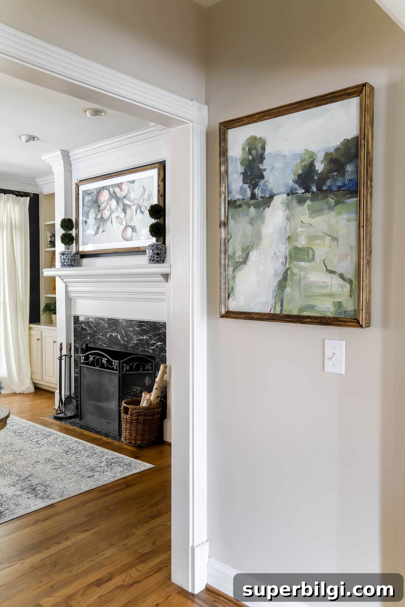 Spring Prep: DIY Picture Frames and Fresh Kitchen Ideas 8 how to frame a frame TV