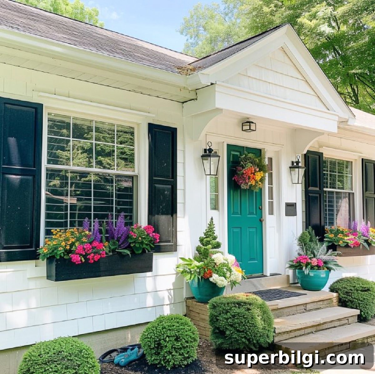 tips for decorating a small front porch
