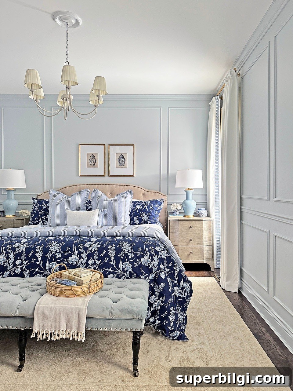 spring bedroom decor