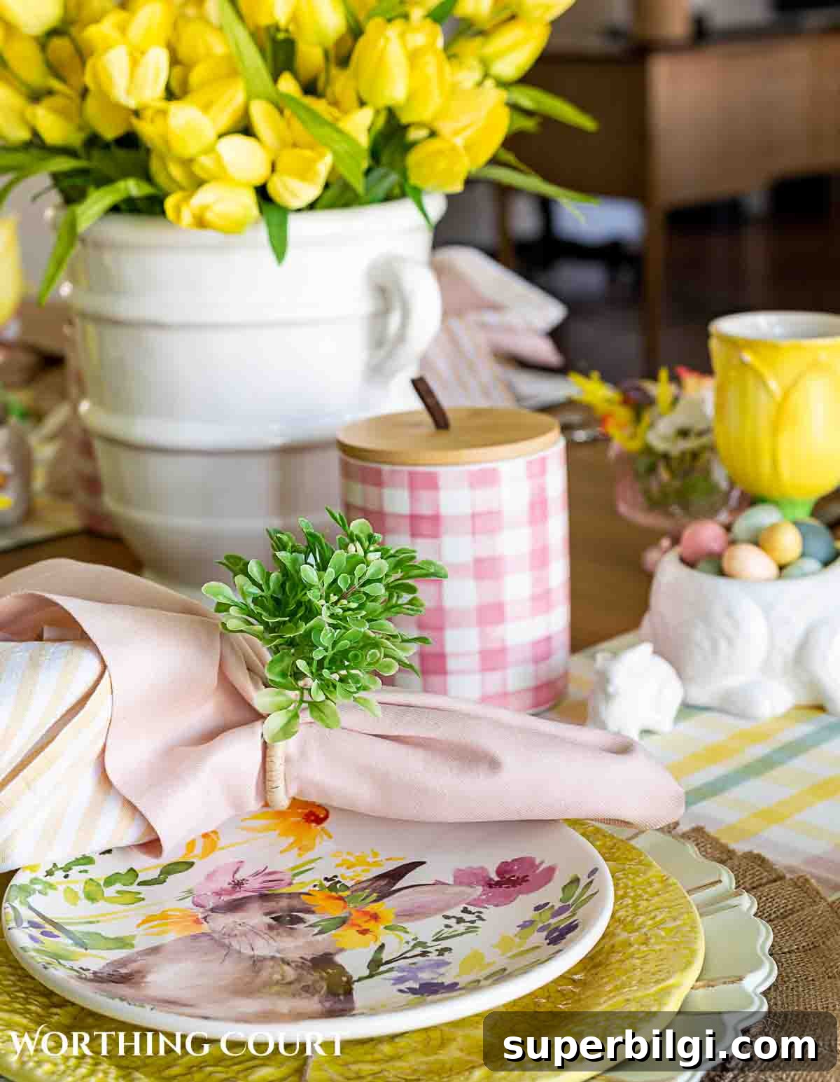 Easter Tablescapes and Sea Salt Paint: Fresh Spring Decor 4 easter table setting ideas