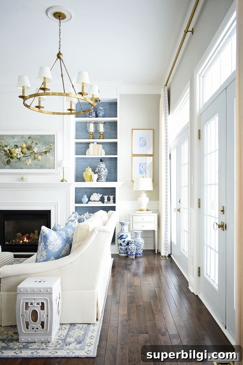 Spring Living Room Decor, French Home Tour and Cozy Porch Ideas 10 chic bright living room